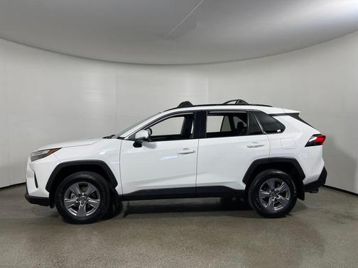 White 2022 Toyota RAV4 XLE