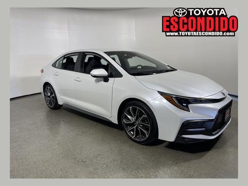 Wind Chill Pearl 2022 Toyota Corolla SE