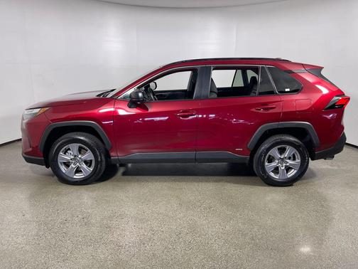 Ruby Flare Pearl 2025 Toyota RAV4 Hybrid SE