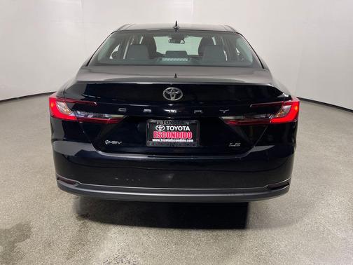 Midnight Black Metallic 2025 Toyota Camry LE