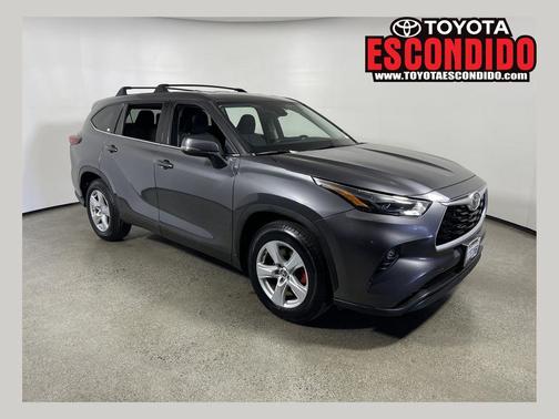 Magnetic Gray Metallic 2022 Toyota Highlander LE