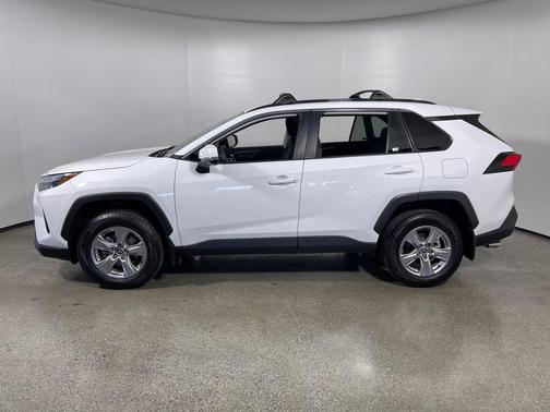 White 2022 Toyota RAV4 XLE