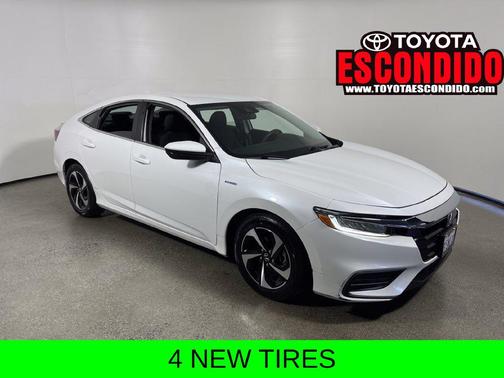 Pearl White 2022 Honda Insight EX