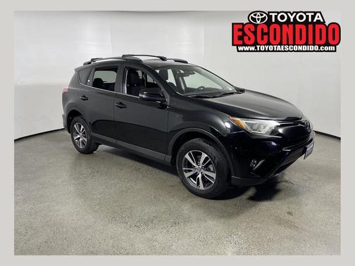 Black 2017 Toyota RAV4 XLE
