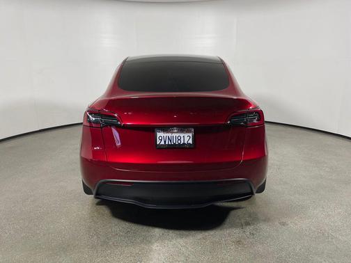 Ultra Red 2025 Tesla Model Y Long Range Dual Motor All-Wheel Drive