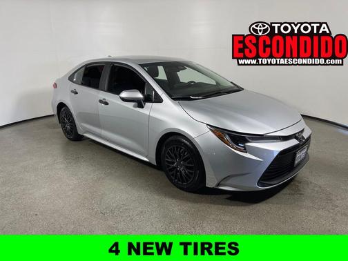 Classic Silver Metallic 2023 Toyota Corolla LE
