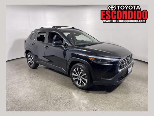 Jet Black 2022 Toyota Corolla Cross XLE