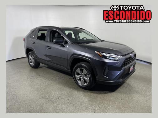 Magnetic Gray Metallic 2024 Toyota RAV4 Hybrid LE