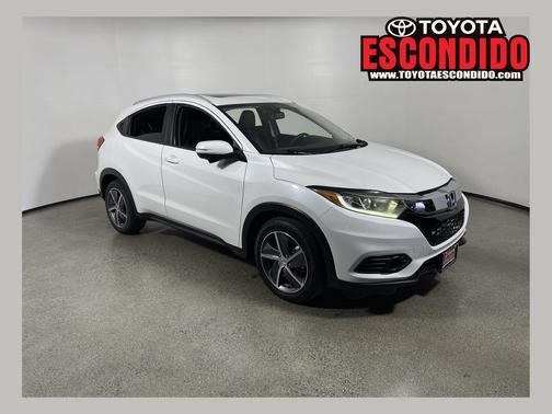 Platinum White Pearl 2022 Honda HR-V EX-L