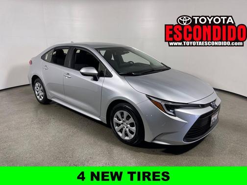 Classic Silver Metallic 2024 Toyota Corolla Hybrid LE
