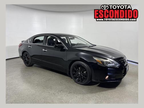 Super Black 2018 Nissan Altima 2.5 SR