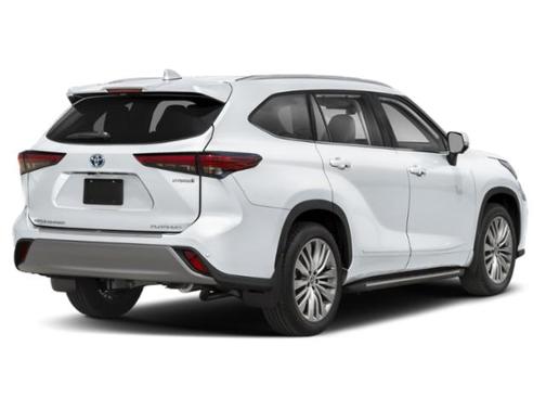 Wind Chill Pearl 2024 Toyota Highlander Hybrid Platinum
