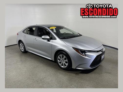 Classic Silver Metallic 2024 Toyota Corolla LE