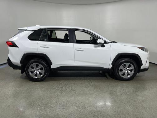 White 2022 Toyota RAV4 LE