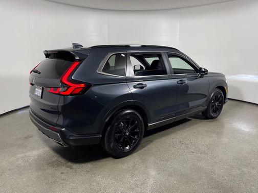 Gray 2025 Honda CR-V Hybrid Sport FWD