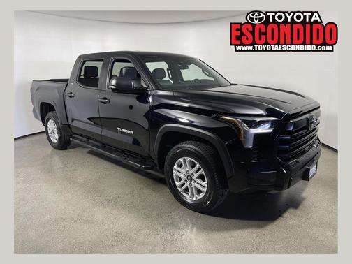 Midnight Black Metallic 2025 Toyota Tundra SR5