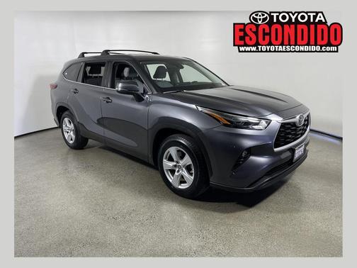 Magnetic Gray Metallic 2022 Toyota Highlander LE