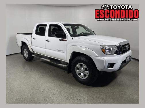 Super White 2013 Toyota Tacoma PreRunner