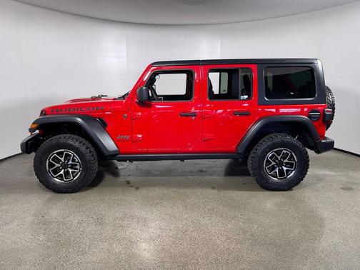 Firecracker Red Clearcoat 2025 Jeep Wrangler Rubicon