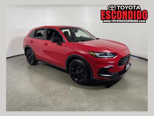 Milano Red 2024 Honda HR-V Sport