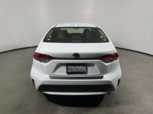 White 2022 Toyota Corolla LE