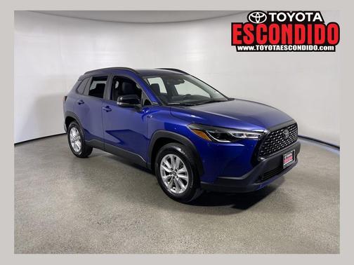Blue Crush Metallic 2025 Toyota Corolla Cross LE