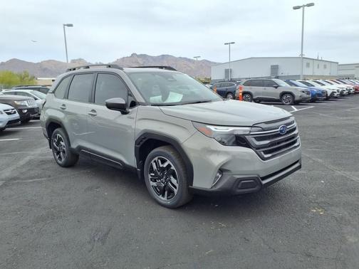 River Rock Pearl 2025 Subaru Forester Hybrid Premium Hybrid SUV