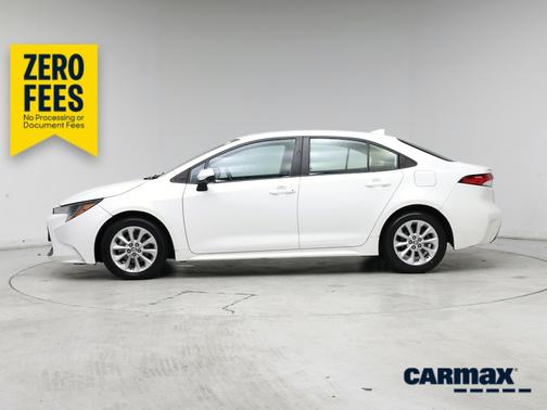 White 2020 Toyota Corolla LE