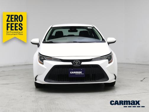 White 2020 Toyota Corolla LE