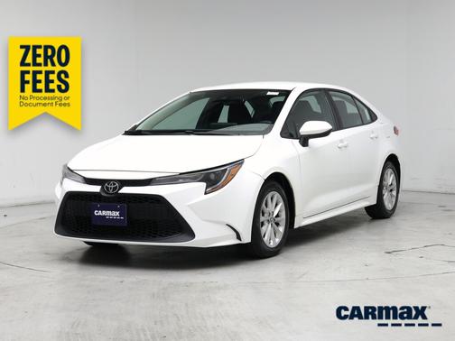 White 2020 Toyota Corolla LE