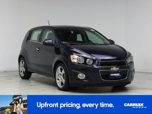Blue 2015 Chevrolet Sonic LTZ
