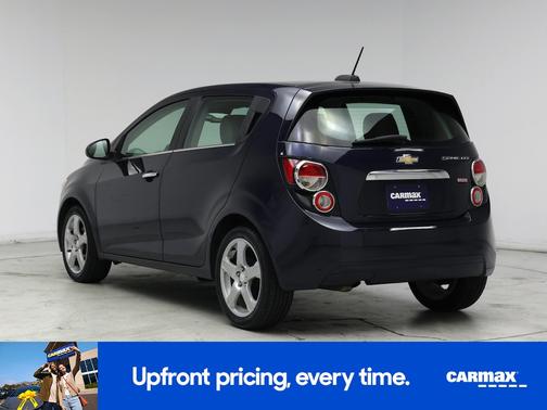 Blue 2015 Chevrolet Sonic LTZ