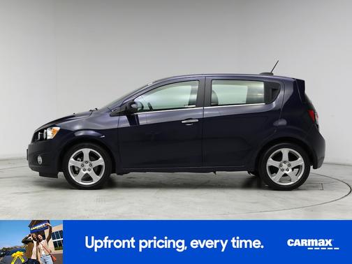 Blue 2015 Chevrolet Sonic LTZ