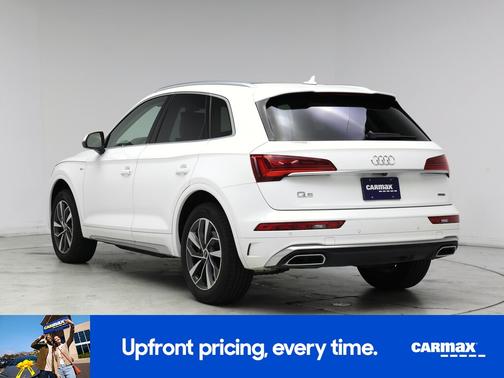 White 2022 Audi Q5 S-Line Premium Plus