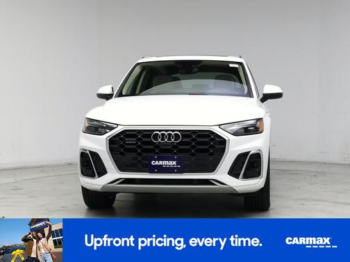 White 2022 Audi Q5 S-Line Premium Plus