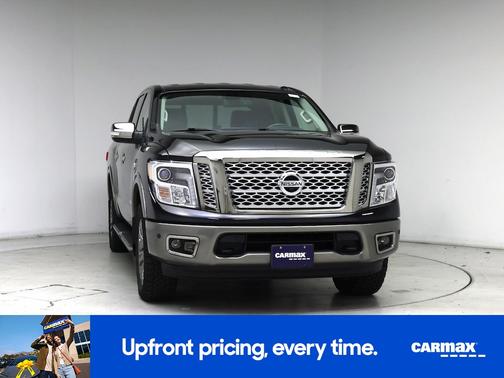 Silver 2017 Nissan Titan Platinum Reserve