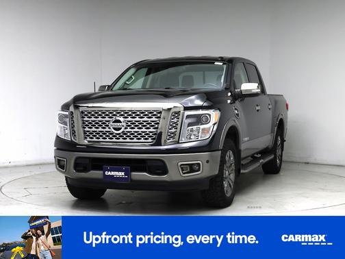 Silver 2017 Nissan Titan Platinum Reserve