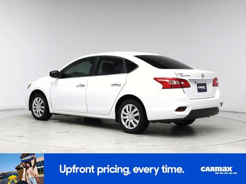 White 2018 Nissan Sentra S