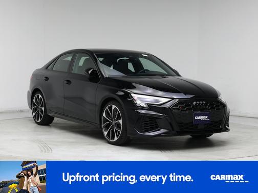 Black 2023 Audi S3 Premium Plus
