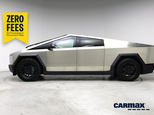 Silver 2024 Tesla Cybertruck