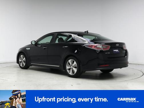 Black 2014 Kia Optima Hybrid EX