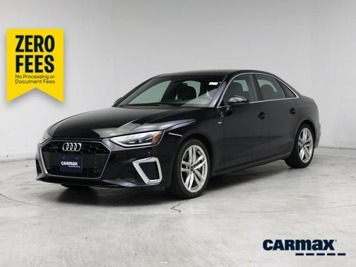 Black 2024 Audi A4 S-Line Premium Plus