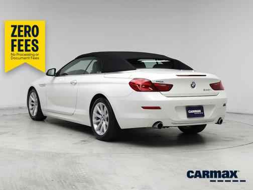 White 2017 BMW 640 I