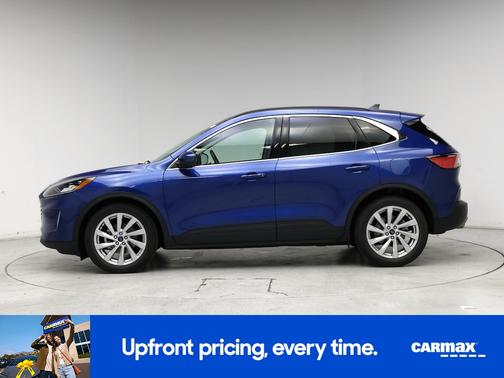 Blue 2022 Ford Escape Titanium