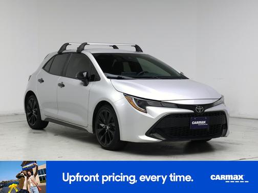 Silver 2022 Toyota Corolla Hatchback Nightshade