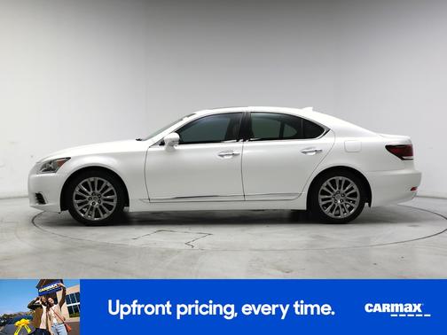 White 2017 Lexus LS 460