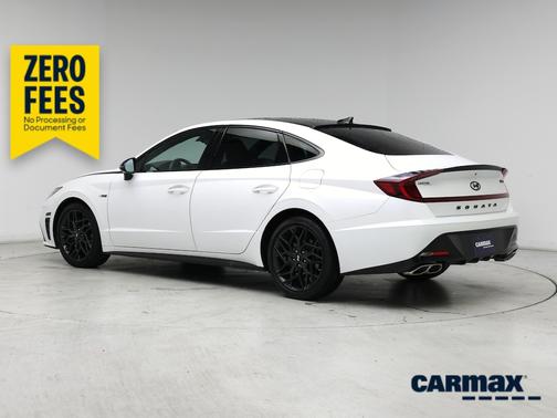 White 2022 Hyundai SONATA N Line