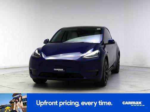 Blue 2021 Tesla Model Y Long Range