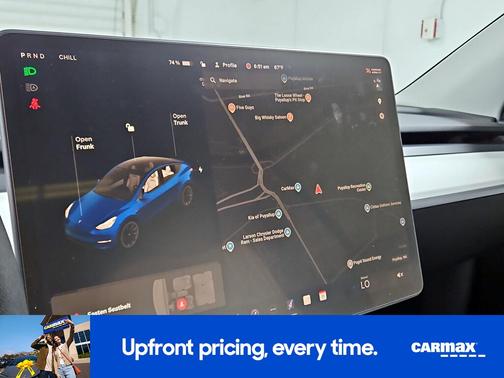 Blue 2021 Tesla Model Y Long Range