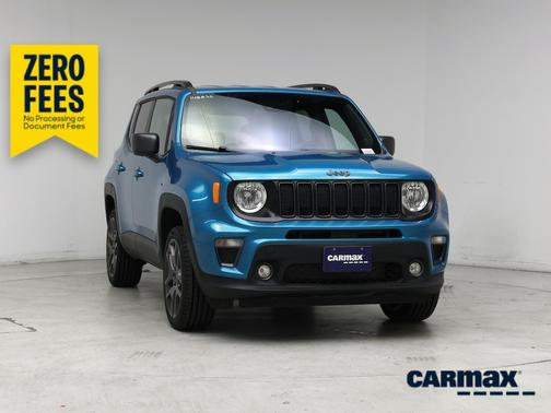 Blue 2021 Jeep Renegade 80th Anniversary